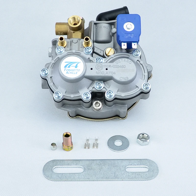 

Одноточечный редуктор давления CNG Tomasetto, редуктор давления, регулятор, автомобильные аксессуары для природного газа
