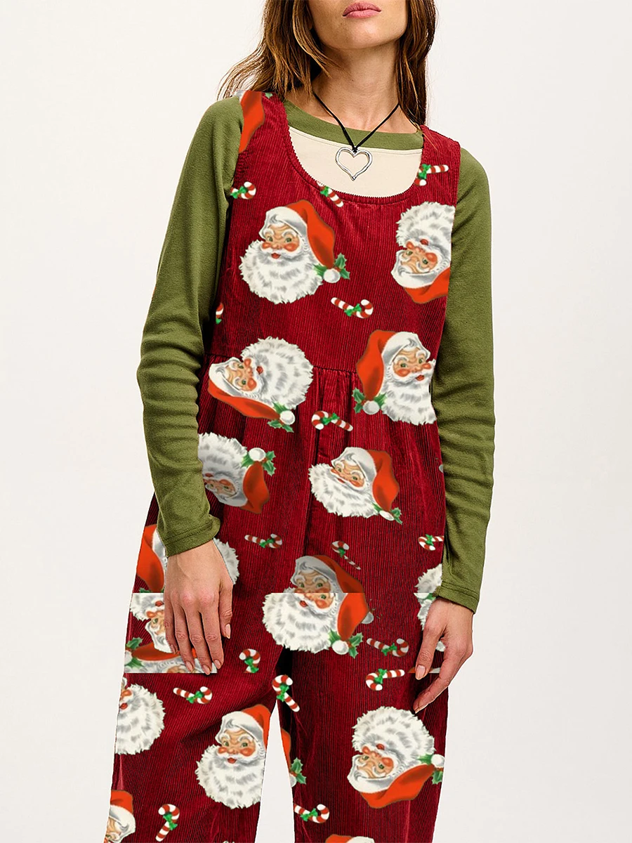 Женские милые толстовки с рождественским принтом гнома свободные пуловеры