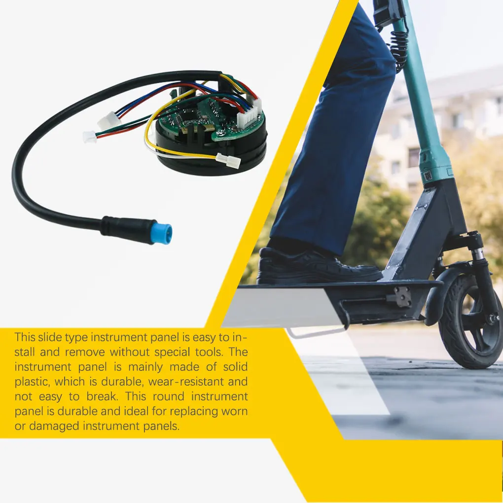 

Dashboard for Ninebot ES1 ES2 ES3 ES4 Electric Kickscooter Scooter Circuit Board Parts Panel Display Dash Board Kit Accessories