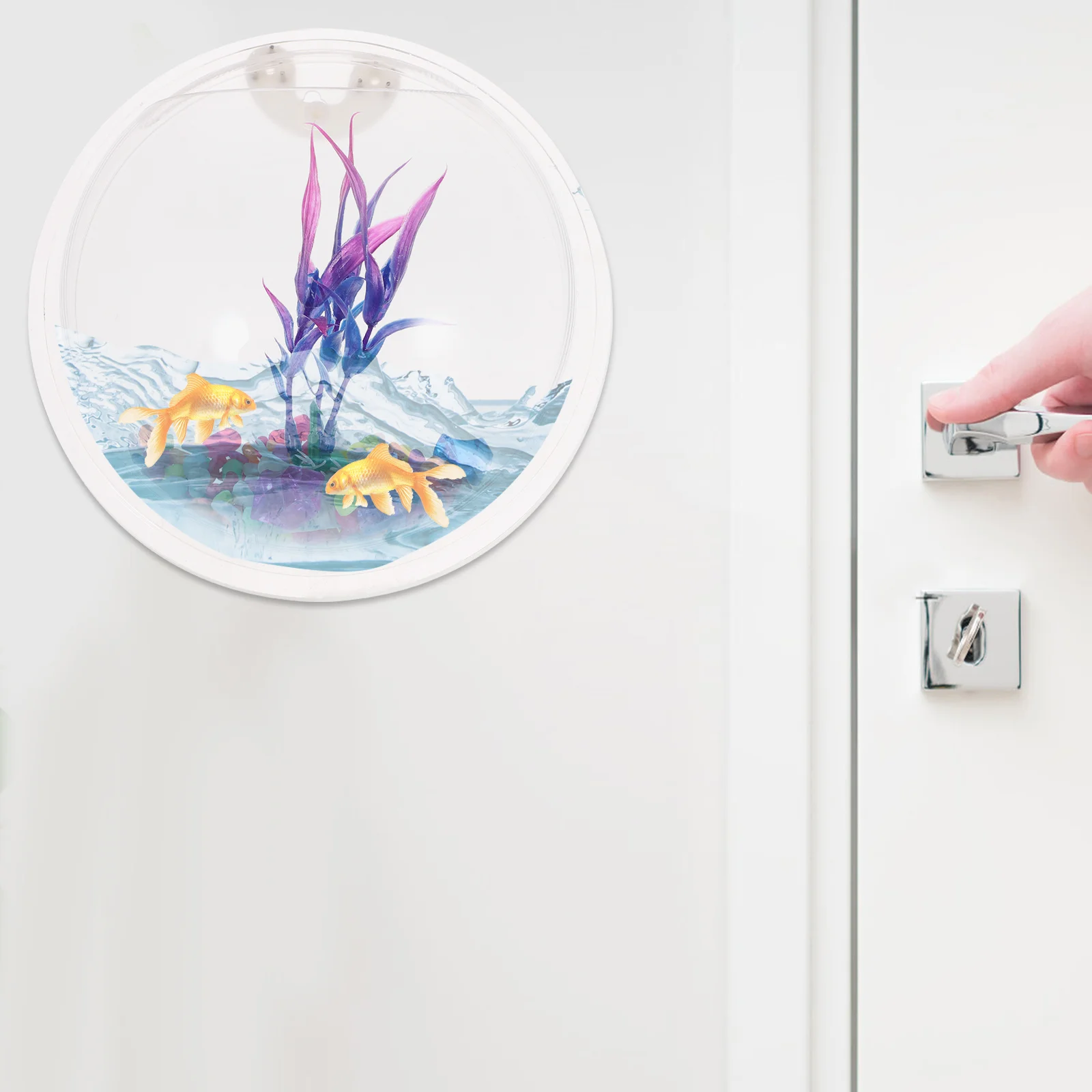 Аквариумные аквариумы подвесные цветочные горшки принадлежности для рыб