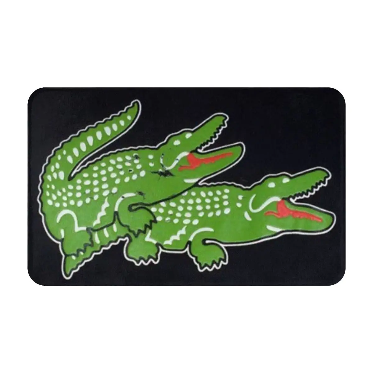

Crocodile Super Absorbent Comfort Microfibers Home Non-Slip Cozy Play Mats Designed Bedrooms Living Rooms Outdoor Aesthetics
