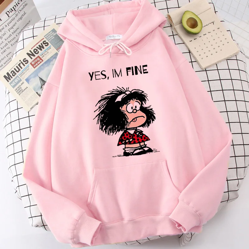 Мужские толстовки mafalda с капюшоном в стиле аниме улззанг y2k мужские свитшоты