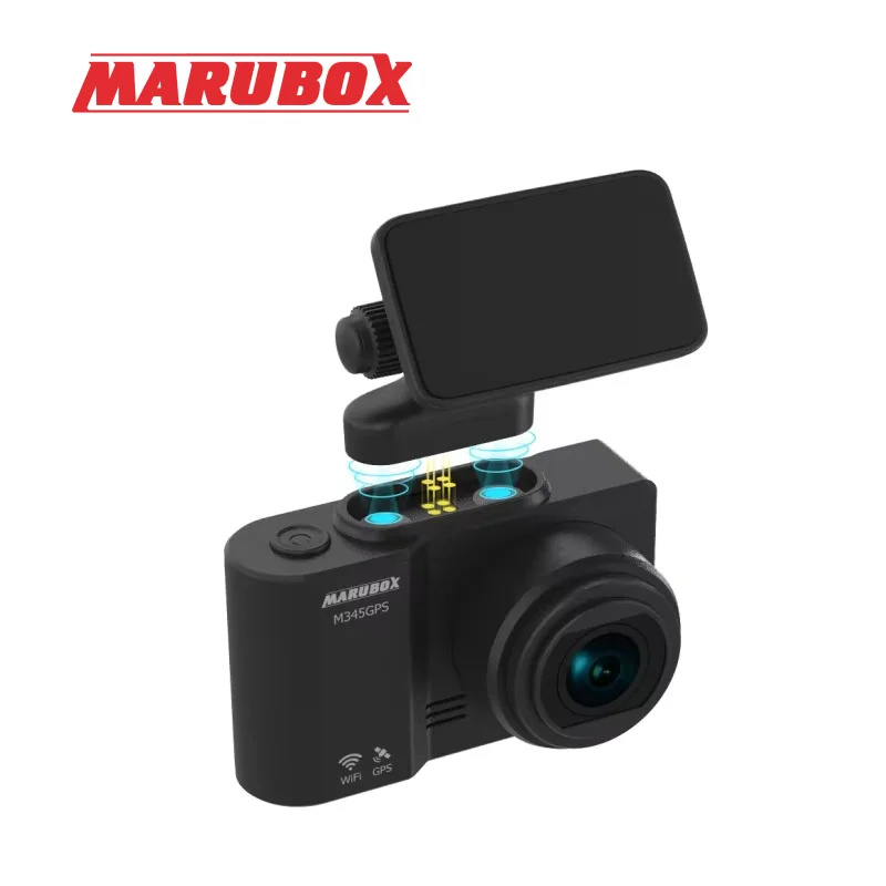 Marubox M345GPS Видеорегистратор с GPS-информатором Русские голосовые оповещения