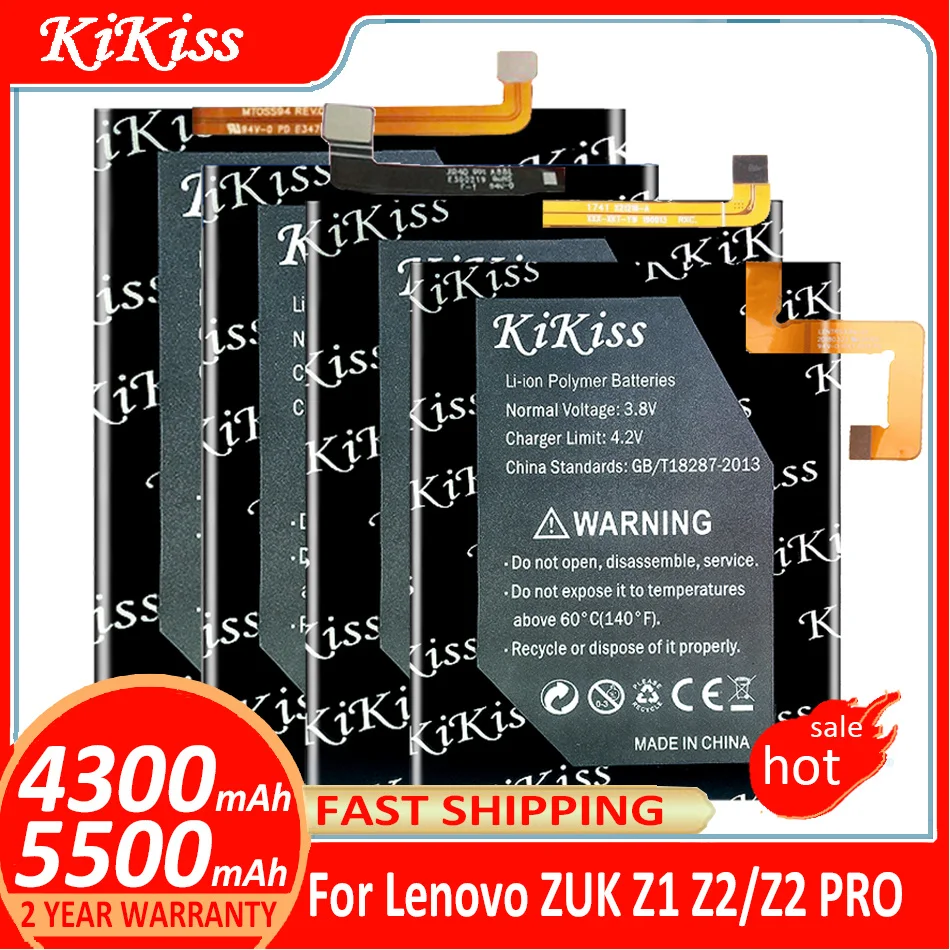 

KiKiss Replacement BL263 BL268 BL255 Battery for Lenovo ZUK Z1 / Z2 Z2131 / Z2 PRO Z2pro BL 263 BL 268 BL 255 BL-263 BL-268