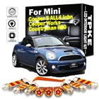 TPKE 15X Canbus без ошибок для 2011-2013 Mini Cooper S ALL4 John Cooper Works Countryman R60, светодиодная лампа, комплект для освесветильник карты интерьера