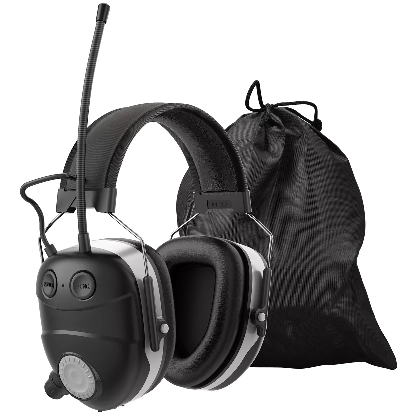 

Протектор для слуха Mpow AM/FM-радио, Bluetooth-гарнитура 3,5 мм, проводная гарнитура, шумоподавление, мужские наушники