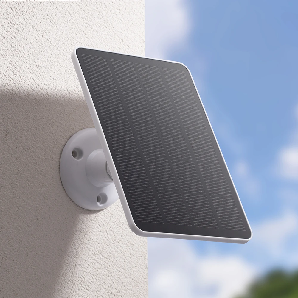 15W Solar Panel Waterproof for Ring Stick Up Cam Battery / Spotlight Batteries Doorbell HD Camera Wall Mount 10ft 3m Power Cable