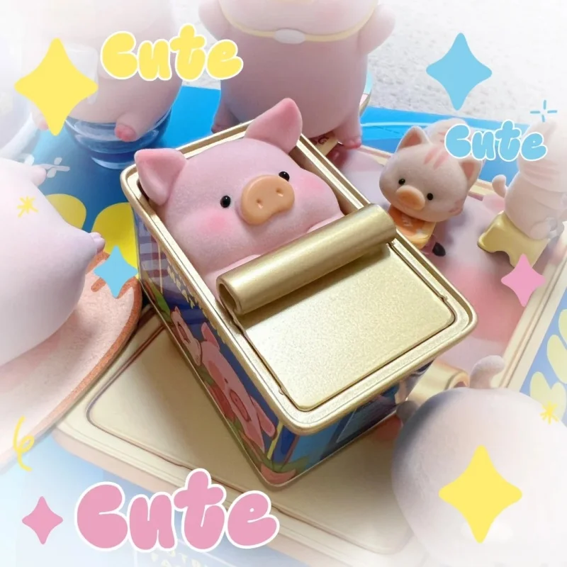 Милая Lulu Pig Associated Daily Blind Box Kawaii Piggy Аниме Фигурка Кукла-сюрприз Сумка Украшение