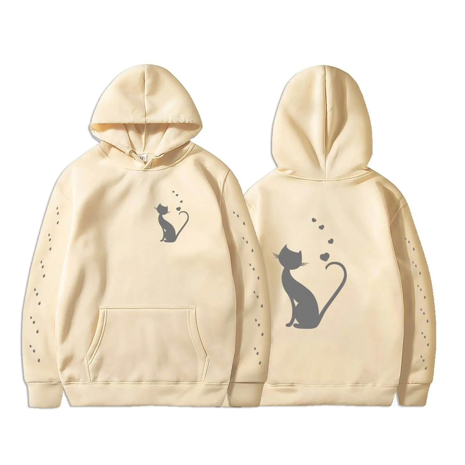 

New Stray Cat Men Hoodies Print Streetwear Casual Fashion Oversized Women Sweatshirts Kids Hoodie Pullovers Tracksuits Clothing