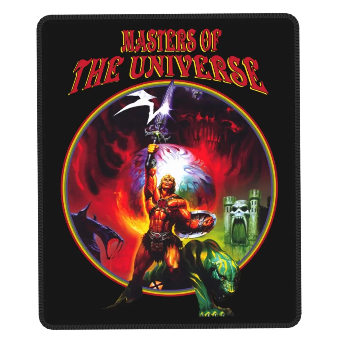 

He Man Masters Of The Universe Anime Mouse Pad Rubber Base Vintage Mousepad Office Desk Computer 80s Skeletor She Ra Beast Mat