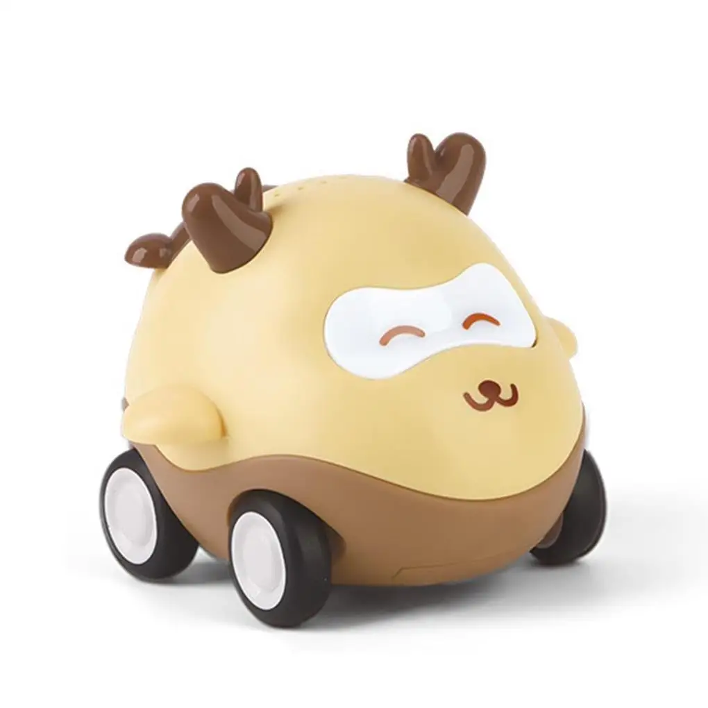 

Детская игрушечная машинка с фрикционным приводом мультяшный портативный домашний мини Интерактивный Обучающий детский подарок на день рождения для девочек