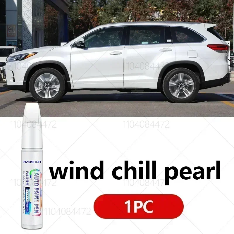 

Для Toyota Highlander 2001-2025 XU80 20 40 50 ручка для ремонта краски, средство для удаления царапин, автомобильные аксессуары «сделай сам», черный, белый, красный, серый