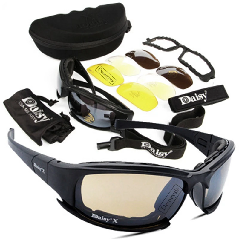 

Polarized Tactical Glasses Military Army Sunglasses Men Shooting Goggles Outdoor Sport Hiking Eyewear UV400