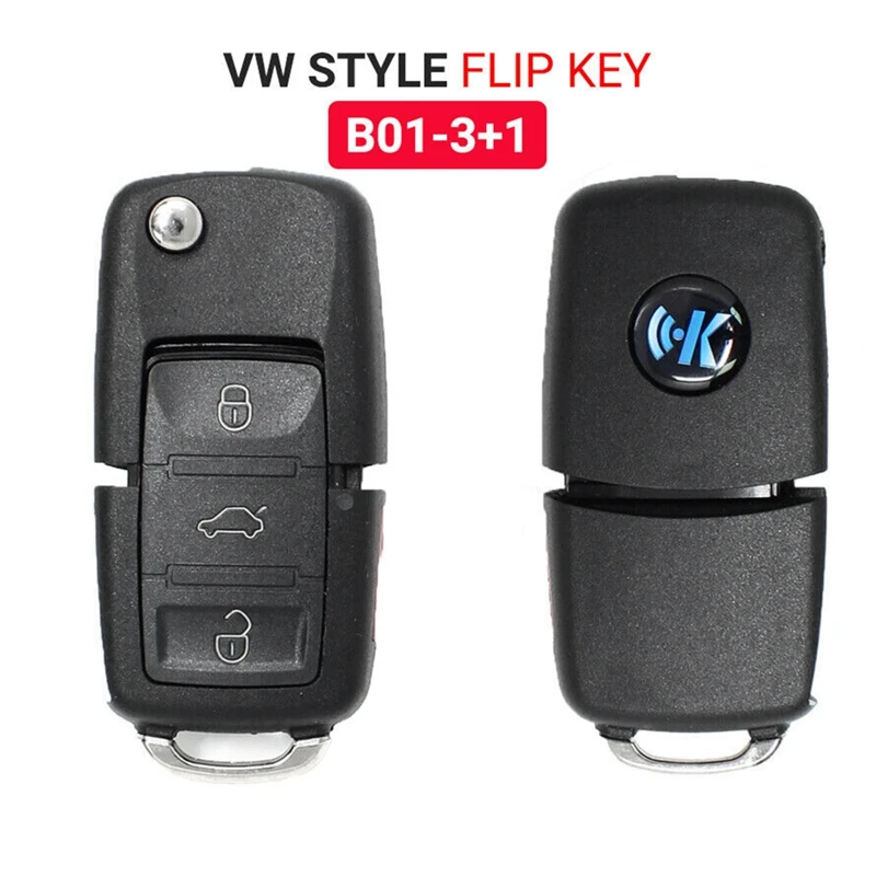 Ключ KEYDIY для автомобиля универсальная кнопка 4 кнопки VW Style KD900/Φ KD MINI/ URG200