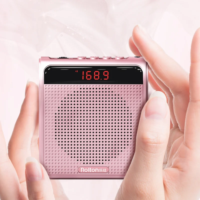 

AWIND Mini Portable Loud Loudspeaker Voice Amplifier Microphone With USB TF Card For Teacher Tour Guide Promotion Column K100