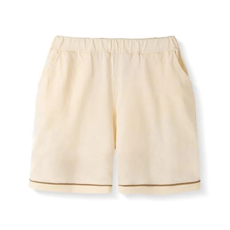 QWEEK Cotton Cute Pajamas Summer Sets for Women 2021 Pyjamas Sleeping Bear Printing Lounge Wear Soft and Comfortable Pijamas