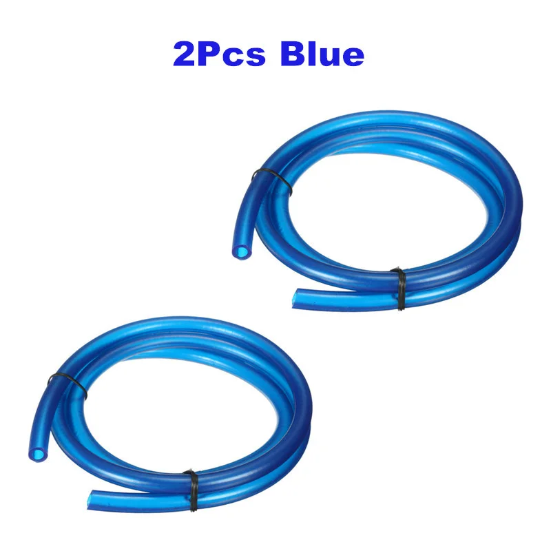 

2Pcs Motorcycle Motorbike Fuel Hose Line Petrol Gas 1M Oil Hose Pipe Tube ATV Mini Moto Dirt Pit Bike For Honda Yamaha Suzuki
