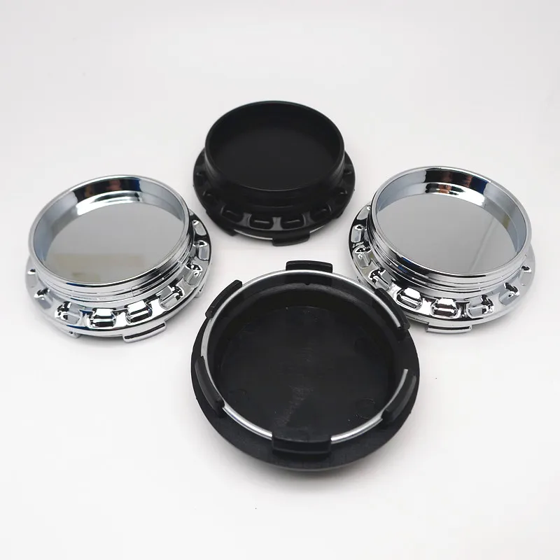 

4pcs 67mm Wheel Cap Center Hub Cover Auto Rims Dust Proof Hubcaps Emblem
