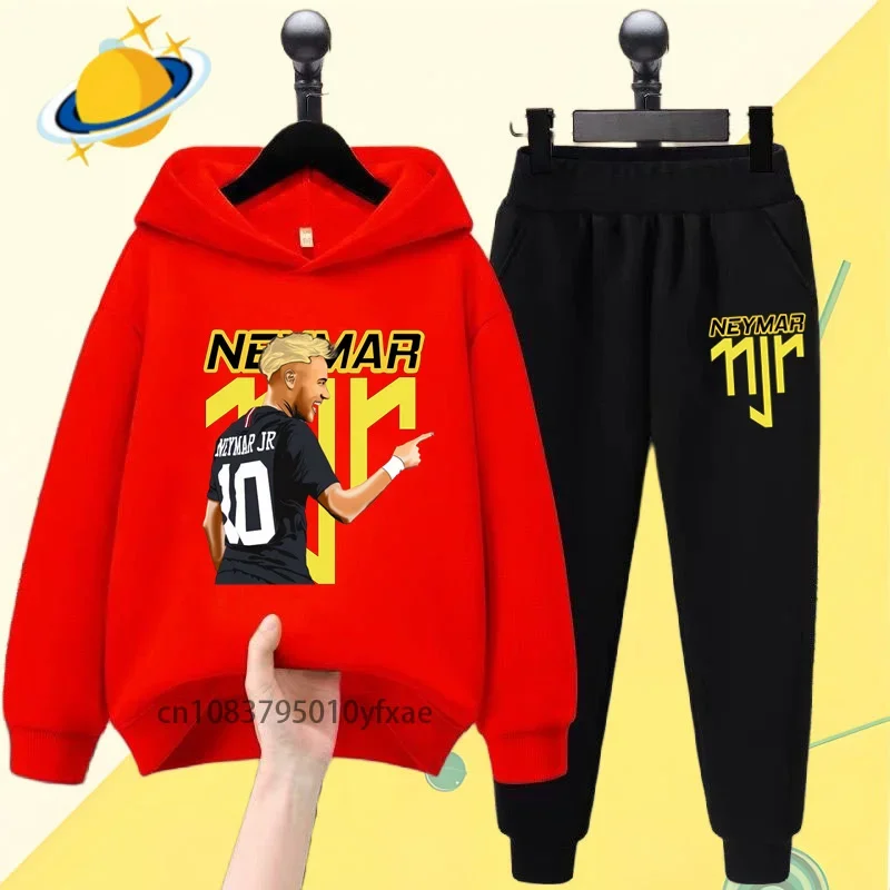 Детский Комплект Свитшотов С Капюшоном Nerma Мультяшным Принтом И Длинными