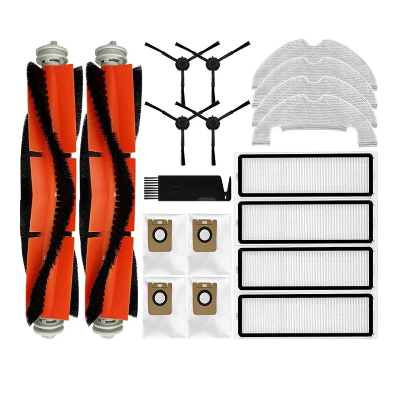 

Spare Parts Main Side Brush Hepa Filter Mop Rag Cloth Dust Bag Accessories For Dreame D10S Plus