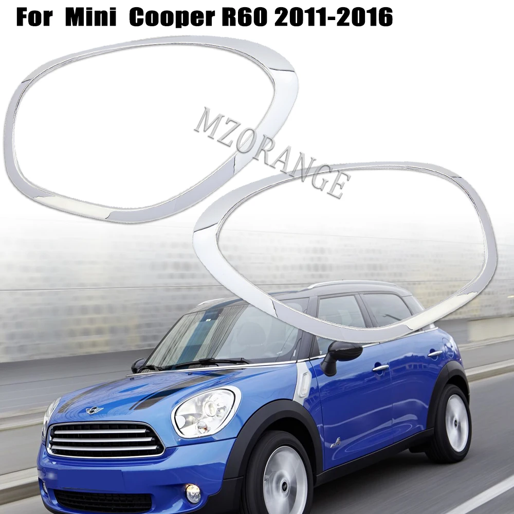 

Декоративное кольцо для фары Mini Cooper R60 Countryman 2013 2012 2011 2016 2015 2014, хромированные аксессуары