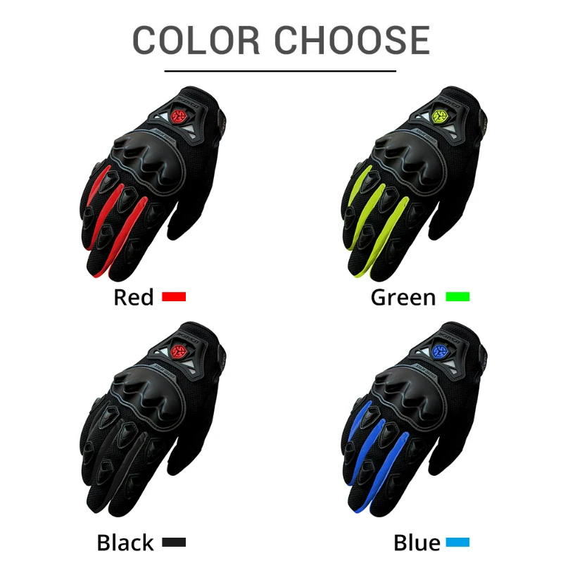 SCOYCO летние мотоциклетные перчатки дышащие мото Guantes сенсорная функция мотокросс