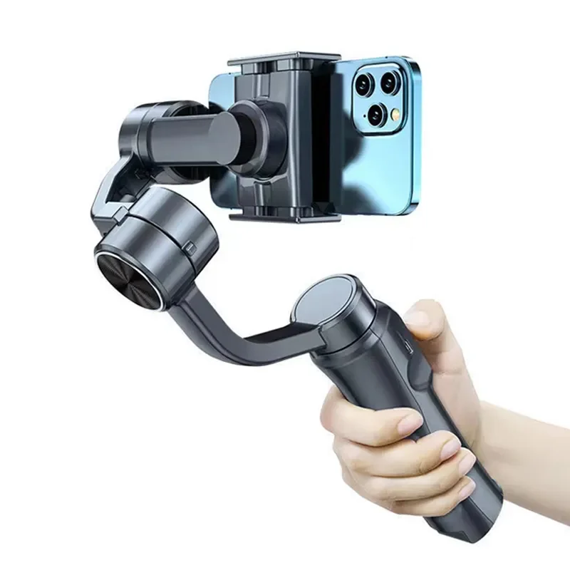 

Portable H4 gimbal 3 axis cell phone Control the focal length Professional stabilizer Face tracking VLOG Selfie F6