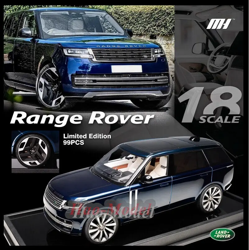 Motorhelix 1/18 для Range Rover расширенная версия литая под давлением модель автомобиля из