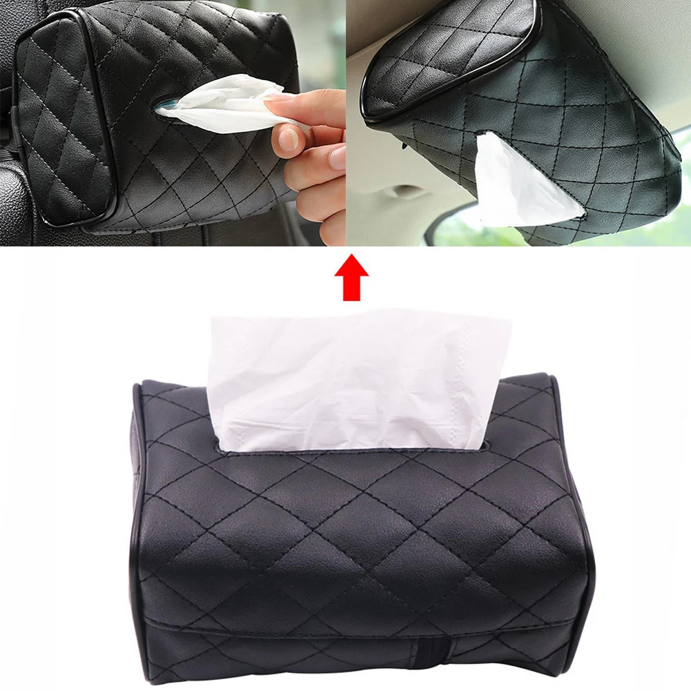 

Container Holder Car Tissue Box Paper Towel Storage 17 X 11.5 X 7.5 Cm