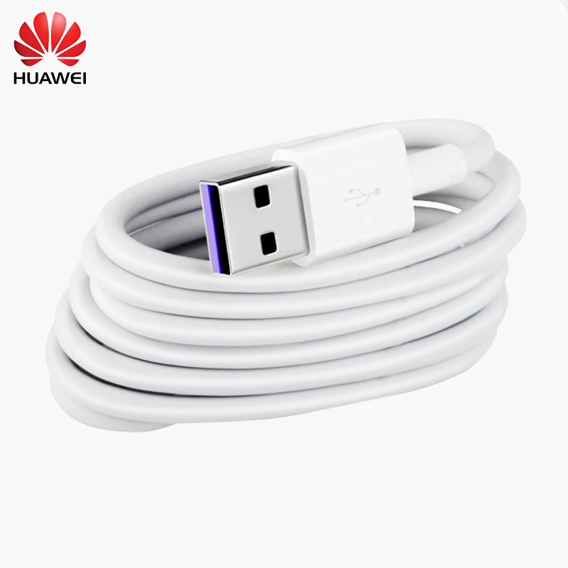 Оригинальный зарядный кабель HUAWEI 5A для Huawei P 40 30 20 Mate 9 10 Pro P10 Plus Honor Magic Nova 6 5