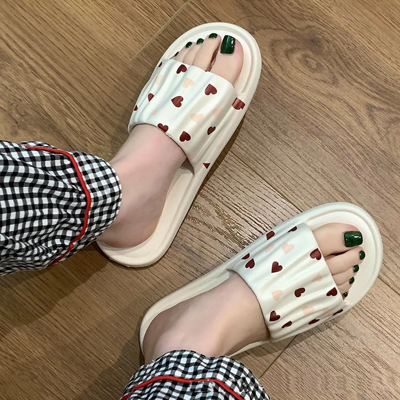 Women Soft Sole EVA Slippers Sandals Summer Beach Fashion Female Cute Indoor Home Sandals Slippers Flip Flops Woman Slippers