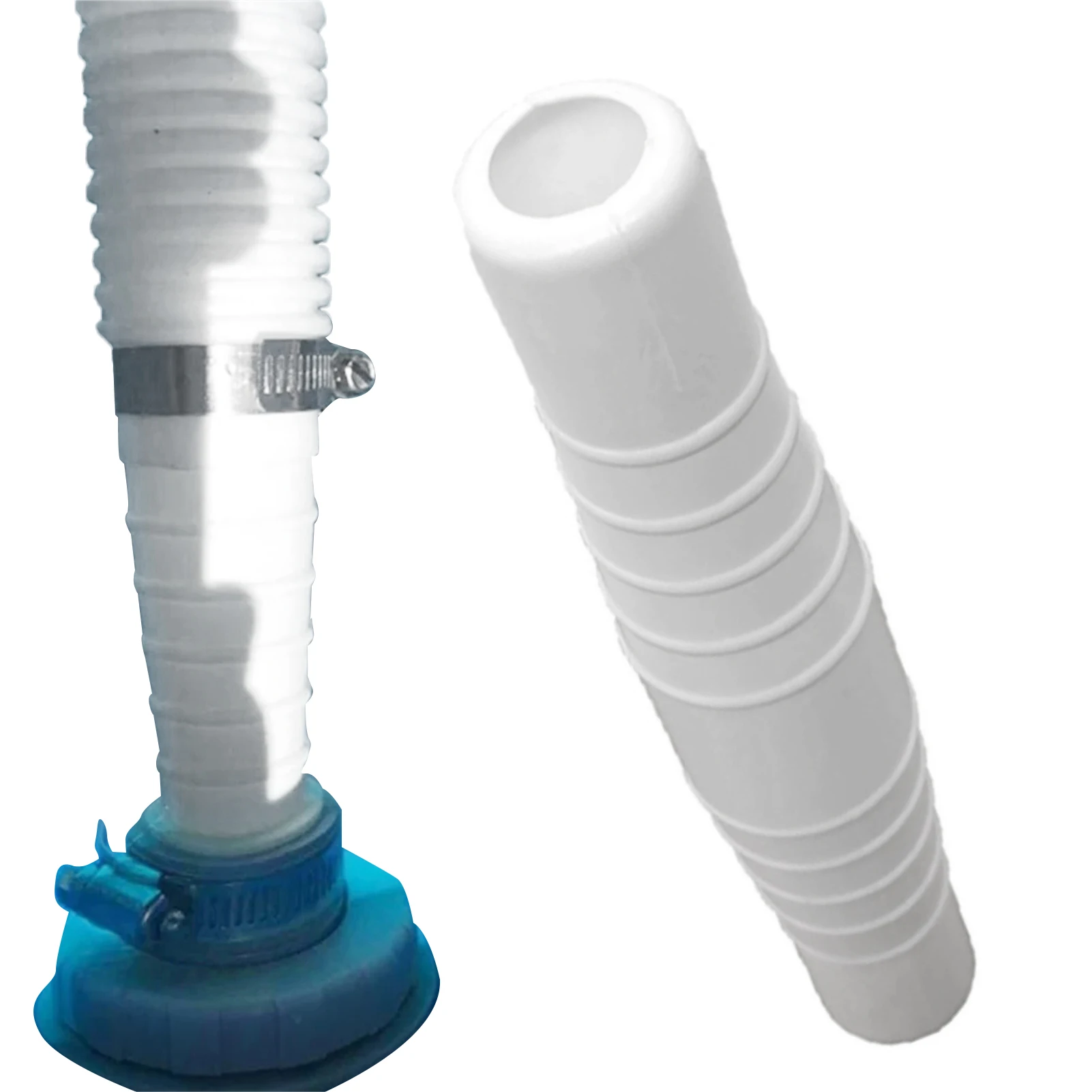 

1Pc Durable Hose Coupling Long Lasting Secure Fit Portable Swimming Pool Hose Coupling Adapter