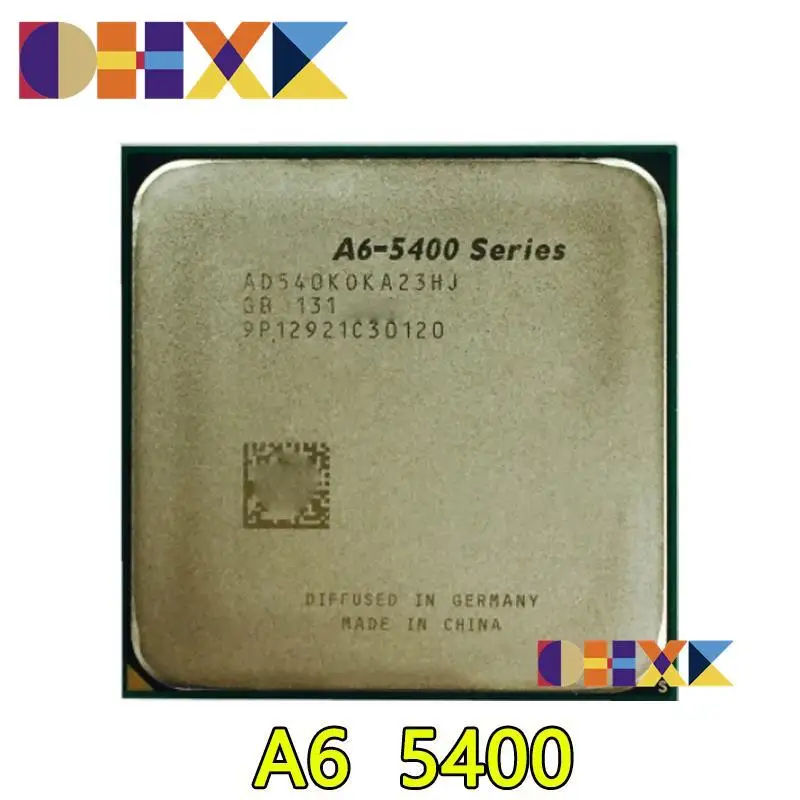 Для AMD A6-Series A6 5400 A6 5400B 540B процессор 3,6 ГГц двухъядерный процессор AD540BOKA23HJ / AD540KOKA23HJ Tomada FM2