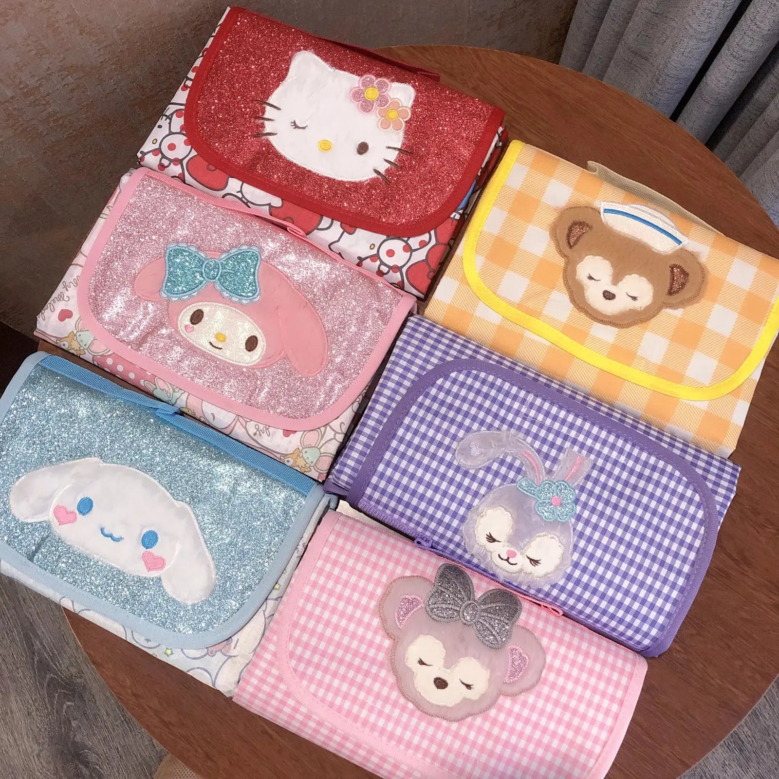 Милый Дональд Дак ShellieMay Толстый водонепроницаемый мультяшный коврик для пикника