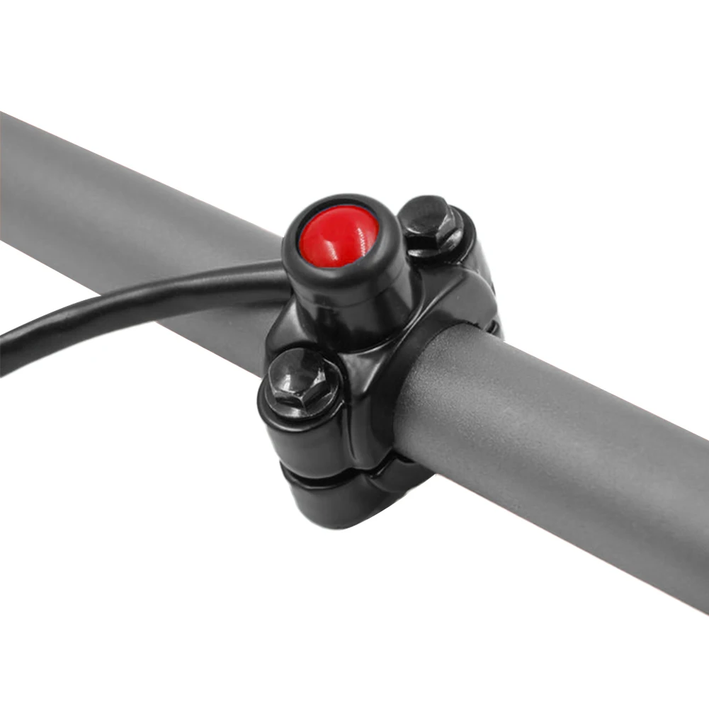 

Мотоциклетный переключатель 22 см, 7/8 дюйма, с креплением на руль, звуковой сигнал, стробоскоп для фары, кнопка мгновенного переключения, алюминиевый сплав, прерыватель для мотоцикла