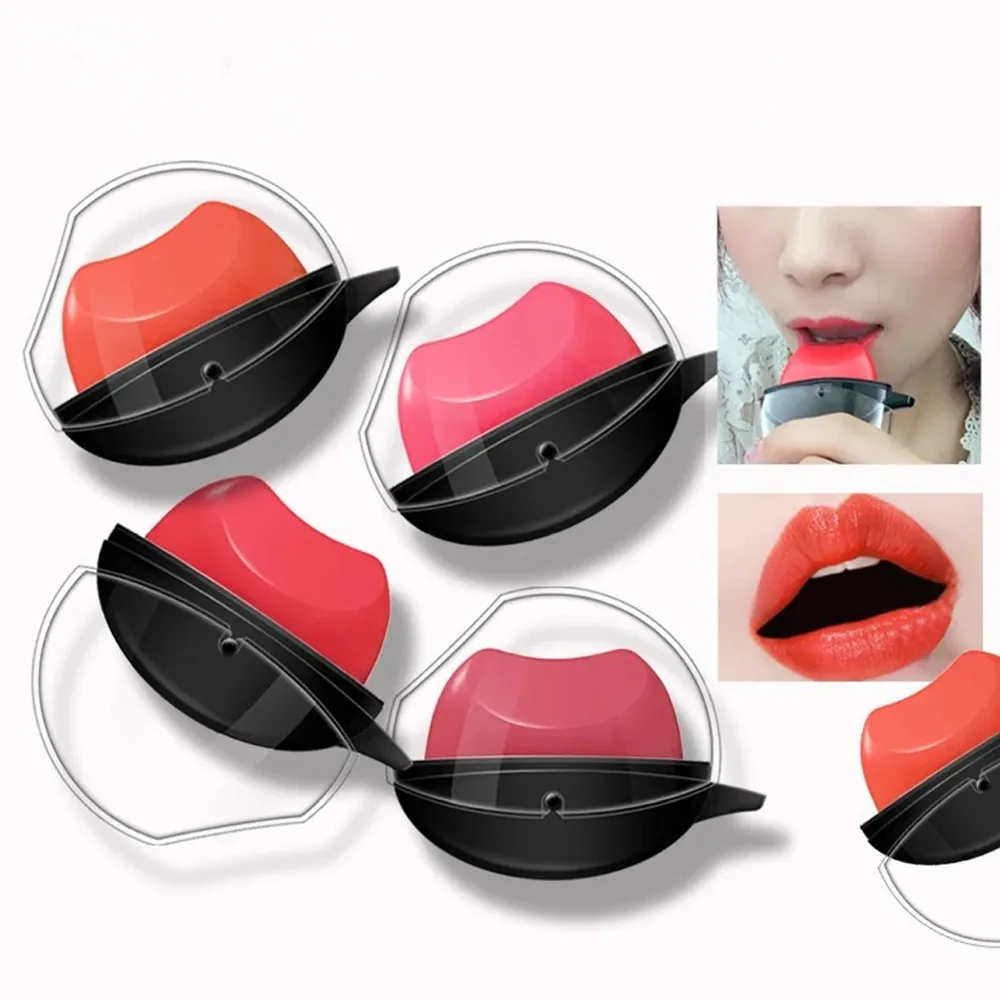 

Губная помада в форме губ, увлажняющий блеск для губ, водонепроницаемый антипригарный блеск