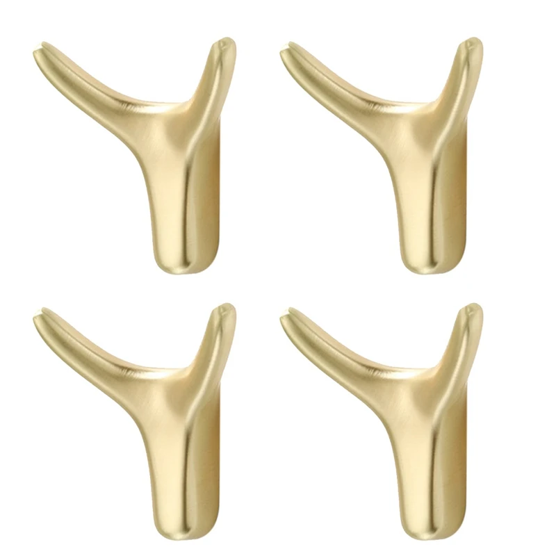 

4Pcs Heavy Duty Wall Hook For Hanging Coat,Backpack,Decorative Hook For Entrance,Living Room, Bedroom,Bathroom