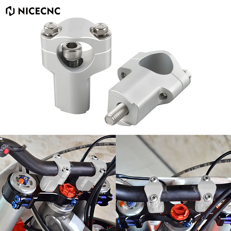 

NICECNC 52mm Motorcycle Handlebar Riser Bar Clamp Mount For BETA RR 125 200 250 300 350 390 400 450 498 2012-2022 RS 2014-2016