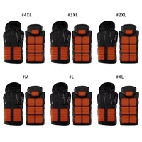 winter electric heated vest waistcoat for hunting camping men warm vest clothing 3gear temperature adjustable