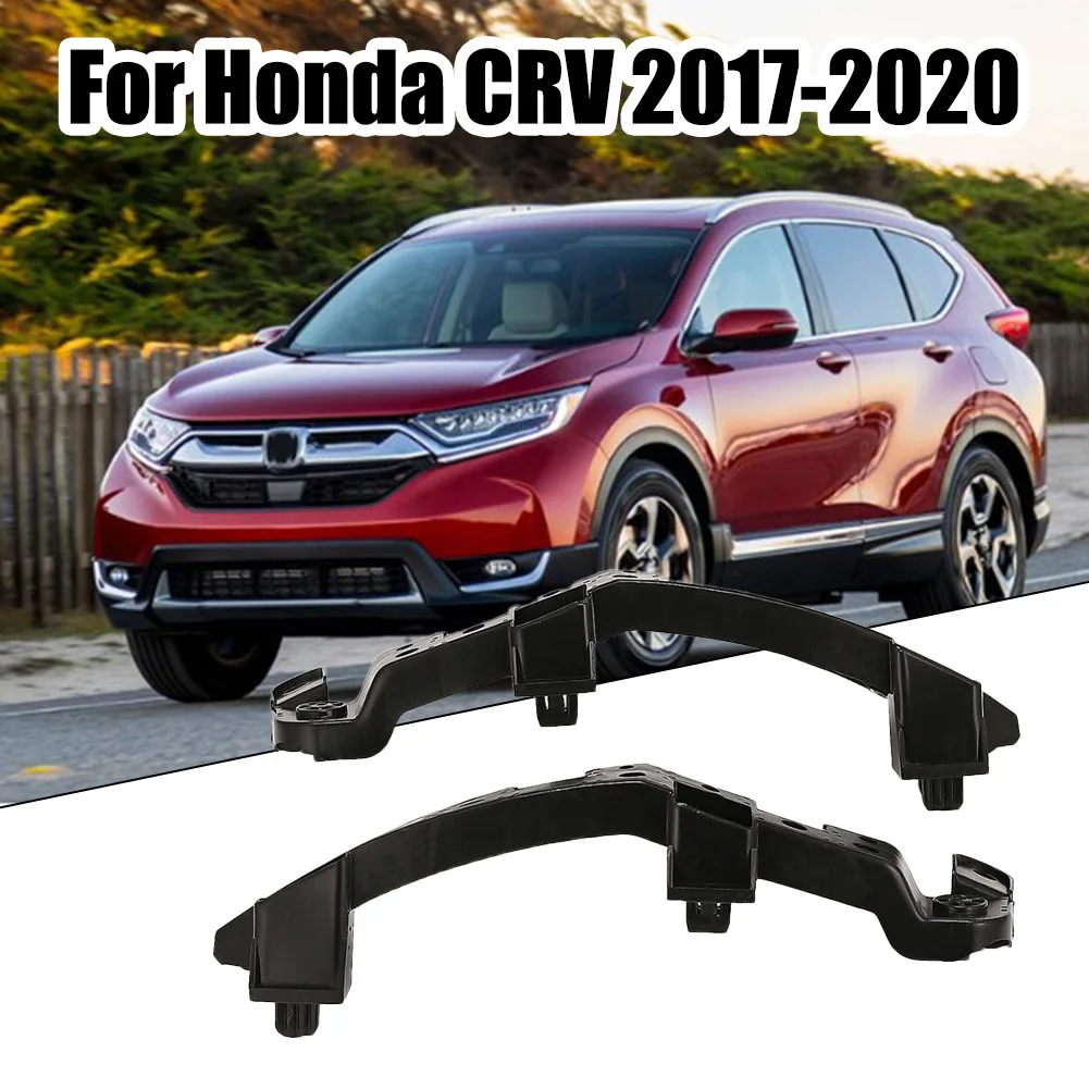 

Direct Replacement Bumper 2 Pcs 71193-TLA-A01 Black Front LH & RH High Quality Plastic Support For CRV 2017-2020