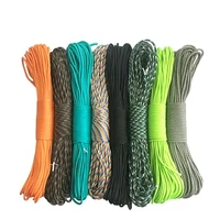 outdoor parachute rope 7 core 4mm lanyard tent rope hiking camping multicolor