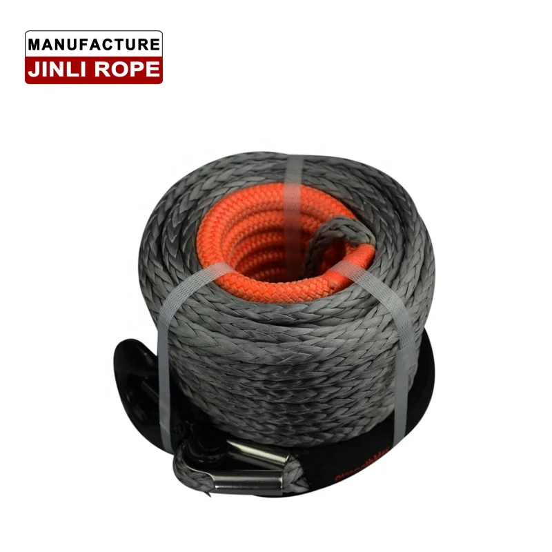 

JINLI 12mmX35m offroad 4x4 car electric winch with synthetic rope
