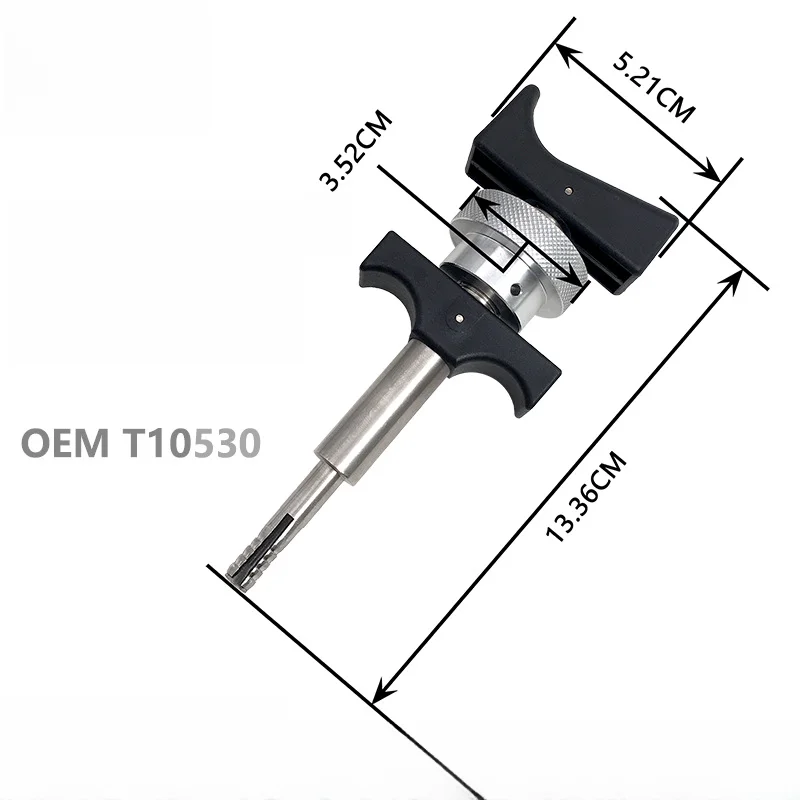 Фото Съемник катушек зажигания T10530 из углеродистой стали для Skoda Superb 2013+ и Octavia 2013+, инструмент для снятия свечей зажигания, ручной инструмент для ремонта двигателя №1
