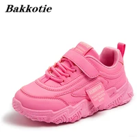 kids sneakers 2022 spring for grils shoes boys fashion casual brand running sports breathable children shoes thick sole platform