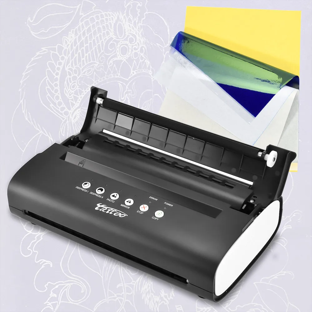 

Professional Tattoo Stencil Thermal Copier Machine High Quality Hot Sale Tattoo Printer Mini Transfer Machine for A4 Paper New
