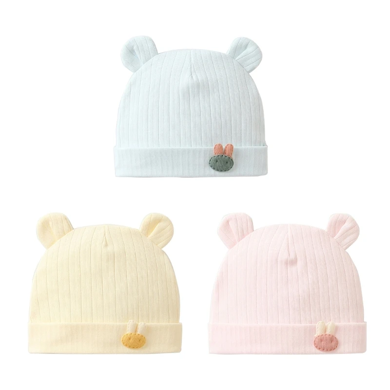 

Baby Beanie Newborn Toddler Soft Knit Hat Hospital Hats for Baby Boy Infant