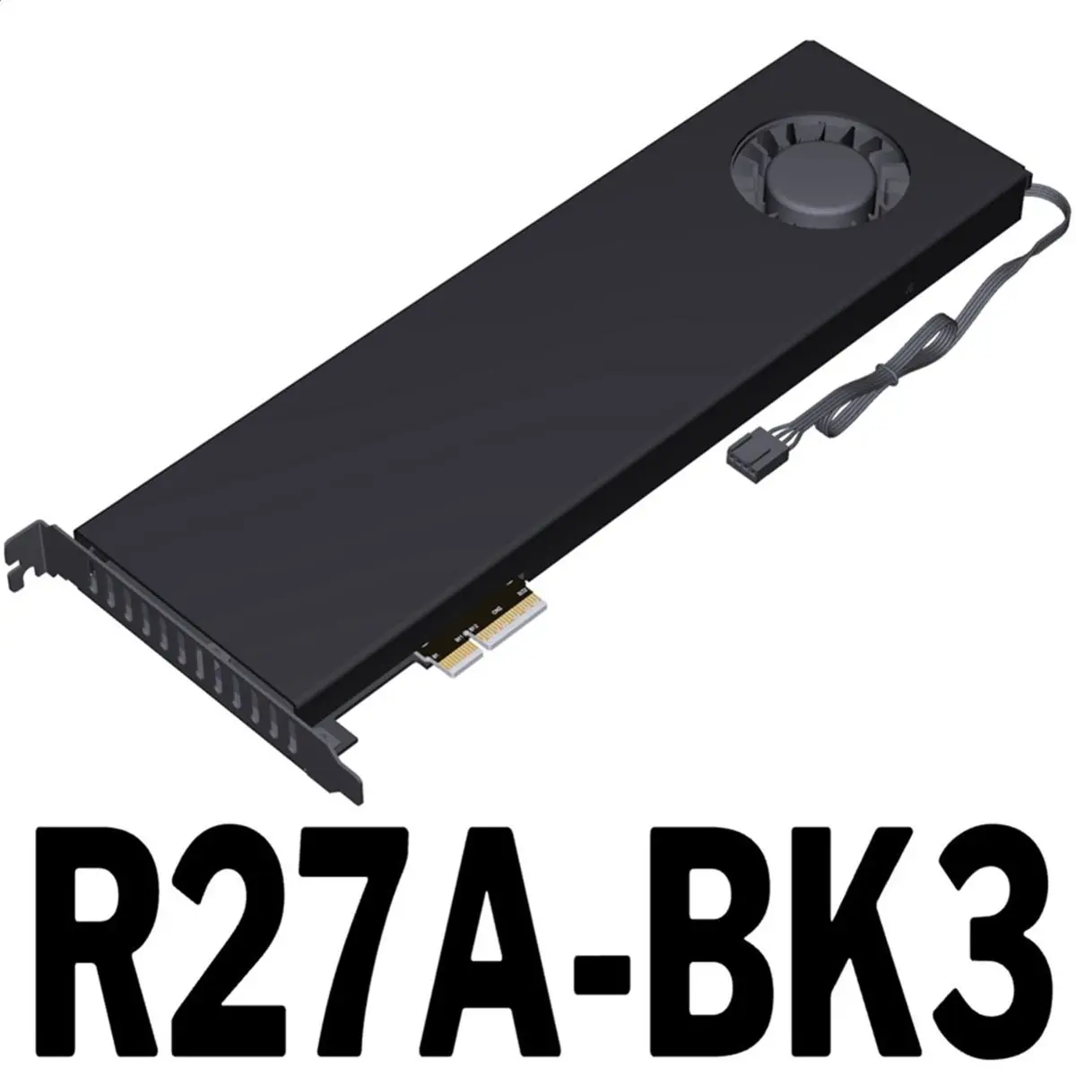 Фото Адаптер-карта ADT R27A-BK3 PCIe 5.0 X4 для U.2 накопителей, 128 Гбит/с, интерфейс SFF-8639 с корпусом №5