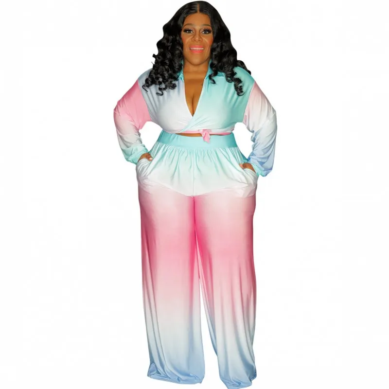 

2022 Dashiki Traditional African Clothing Two Piece Set Women Africaine Print Bodycon Tops And Pants Sets African Clothes