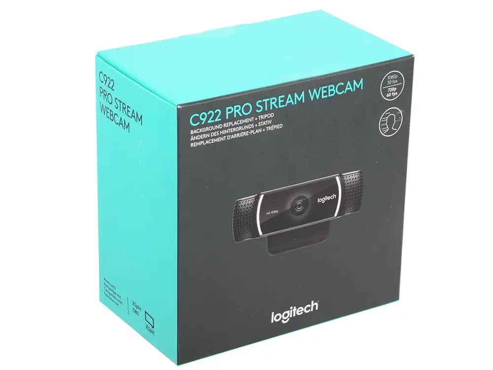 Камера интернет (960-001088) Logitech Pro Stream Webcam C922 | Компьютеры и офис
