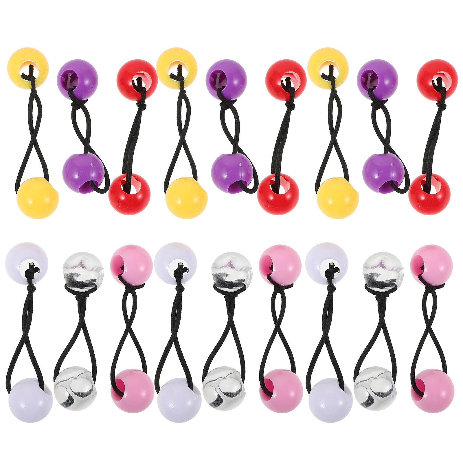 20 шт. детская повязка на голову аксессуары для волос шариковые галстуки